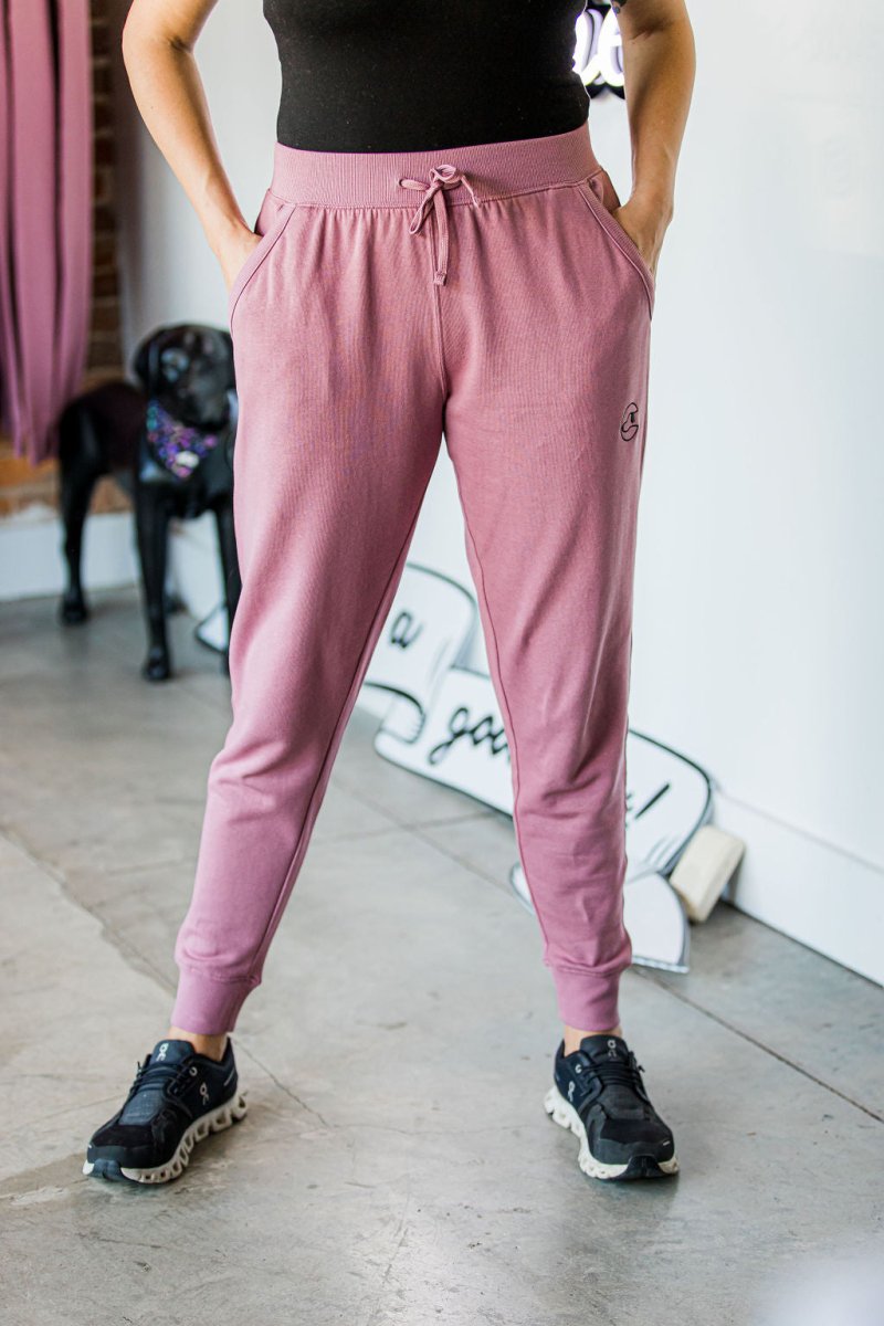 Women's Jogger Sweatpants 2.0 - Wistful Mauve – Dogtowne Dry Goods