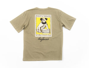 FetchBak Cotton Tee - Safety Matches - Dogtowne Dry Goods