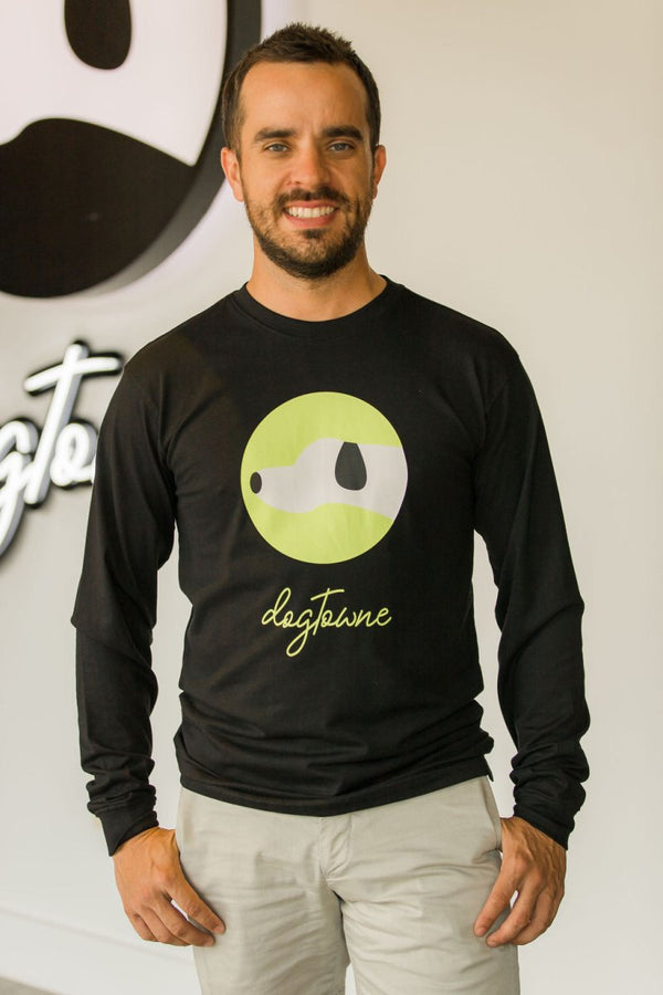 Henry Essential Long Sleeve Tees- Front Logo - Dogtowne Dry Goods