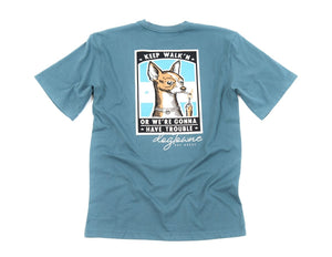 Mahalo Cotton Tee - Keep Walk'n - Dogtowne Dry Goods