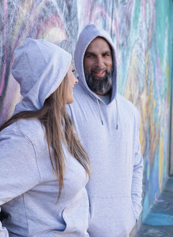 Relaxed Fit Hoodie - Grey Melagne - Dogtowne Dry Goods
