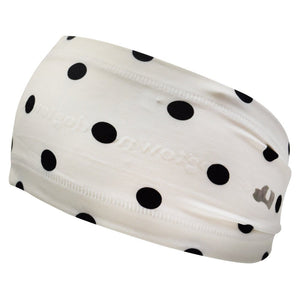 The Borzoi Happy Dot Dog Bandana - Reversible to Pink Solid - Dogtowne Dry Goods