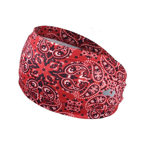 The Cooper Performance Headband - Red Band - Dogtowne Dry Goods