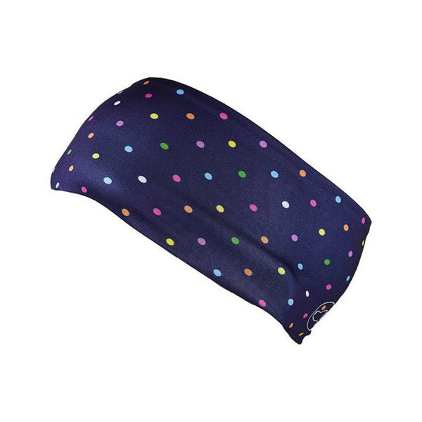 The Russell Wide Headband - Happy Dot - Dogtowne Dry Goods
