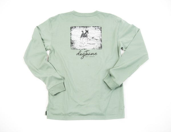 Vintage Cotton Tee - Surfing Dog - Dogtowne Dry Goods